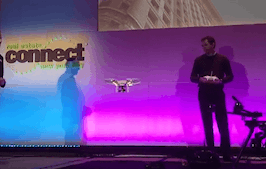Drone takes flight at Real Estate Connect