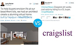 3-D models vs. Craigslist ads 