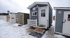 Ice fishing shack kicked out of MLS, but still generating publicity for agent