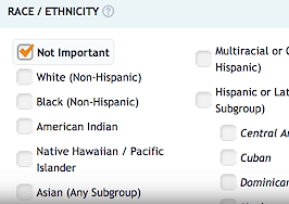 NeighborhoodScout offering search by crime level, ethnic makeup