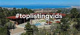 Aerial revelry of California hilltop gem nabs #toplistingvids win