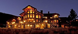 Luxury listing: Mammoth Lake log cabin estate