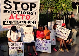 LA group protests Ellis Act evictions
