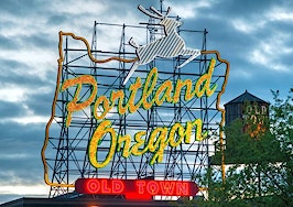 Portland's Old Town sign