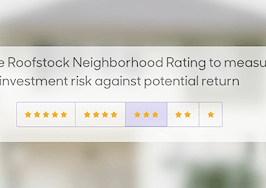 Roofstock's neighborhood ratings measure real estate investment risk