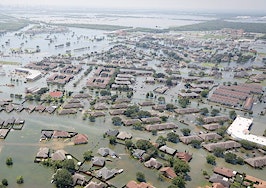Hurricane Harvey flooding in Port Arthur, TX