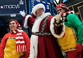 Santa on New York Stock Exchange