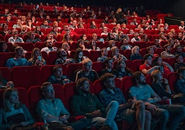 Movie theater audience