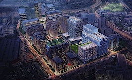 Rendering of National Landing in Northern, VA for Amazon HQ2