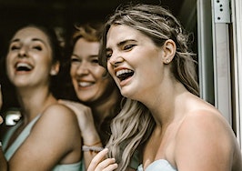 women laughing bridesmaids weddingwomen laughing bridesmaids wedding