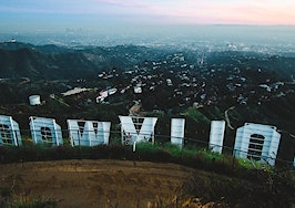 Hollywood sign California