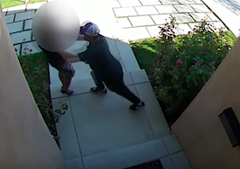 Surveillance footage shows agent viciously attacked at open house
