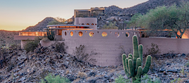 The final home Frank Lloyd Wright designed is heading to auction