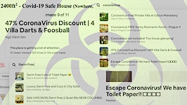 Coronavirus safe house listings pop up on Craigslist, Airbnb