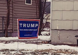 Can a Donald Trump campaign sign scare away homebuyers?