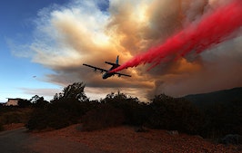 As fires ravage California, agents evacuate — and step up