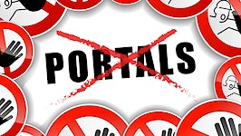 say no to portals