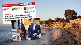 'Be Harry and Meghan's neighbor': Montecito's royal marketing spin